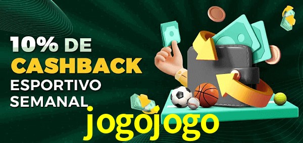 10% de bônus de cashback na jogojogo